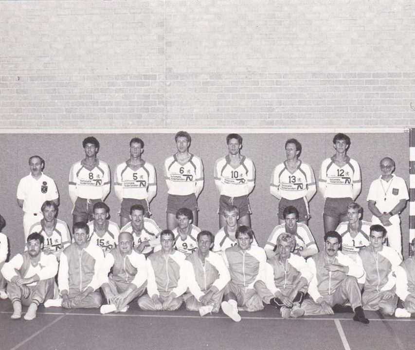 Zaalvolleybal tegen Zitvolleybal 1987 Nationale teams
