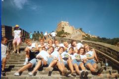 Teamfoto-dames-1990-Volleybal-dames-Nederland-WK-China