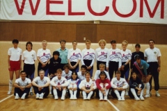 Teamfoto-dames-1990-voorbereiding-voor-WK-in-Japan-1990